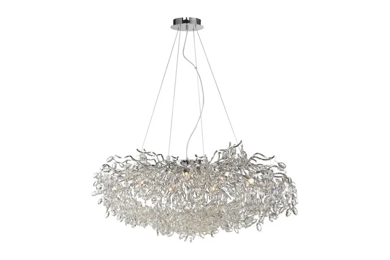 Ricicle Paul Neuhaus Krona - Chrome - Belysning - Inomhusbelysning & lampor - Taklampor & takbelysning - Kristallkrona & takkrona