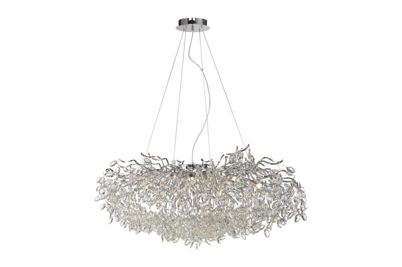 Ricicle Paul Neuhaus Krona - Chrome - Belysning - Inomhusbelysning & lampor - Taklampor & takbelysning - Kristallkrona & takkrona