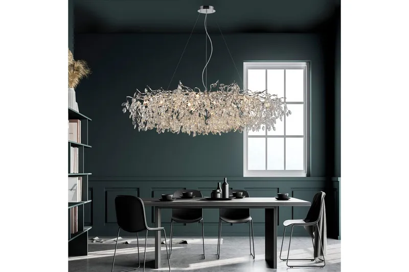 Ricicle Paul Neuhaus Krona - Chrome - Belysning - Inomhusbelysning & lampor - Taklampor & takbelysning - Kristallkrona & takkrona