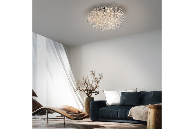 Ricicle Paul Neuhaus Taklampa - Chrome - Belysning - Inomhusbelysning & lampor - Taklampor & takbelysning - Kristallkrona & takkrona