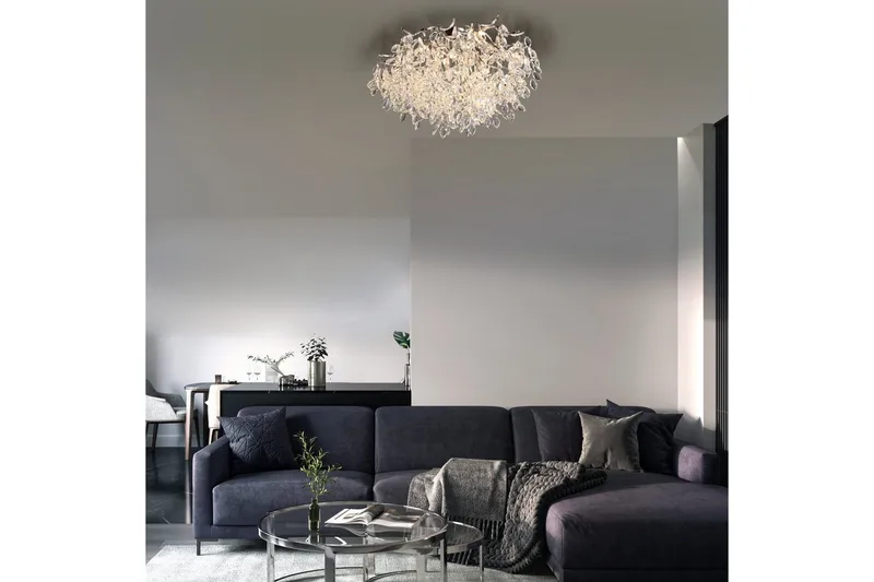 Ricicle Paul Neuhaus Taklampa - Chrome - Belysning - Inomhusbelysning & lampor - Taklampor & takbelysning - Kristallkrona & takkrona