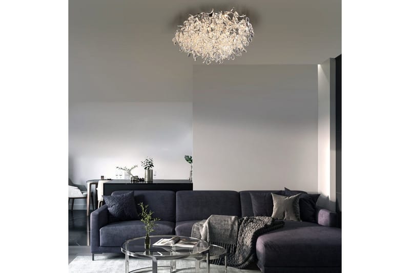 Ricicle Paul Neuhaus Taklampa - Chrome - Belysning - Inomhusbelysning & lampor - Taklampor & takbelysning - Kristallkrona & takkrona