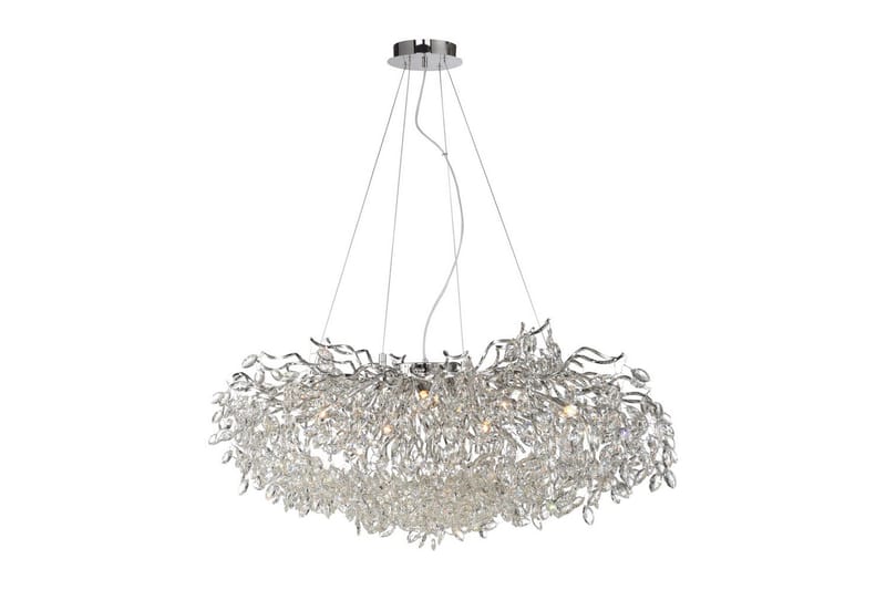 Ricicle Paul Neuhaus Krona - Chrome - Belysning - Inomhusbelysning & lampor - Taklampor & takbelysning - Kristallkrona & takkrona