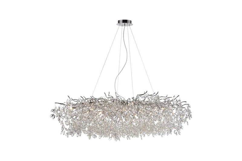 Ricicle Paul Neuhaus Krona - Chrome - Belysning - Inomhusbelysning & lampor - Taklampor & takbelysning - Kristallkrona & takkrona