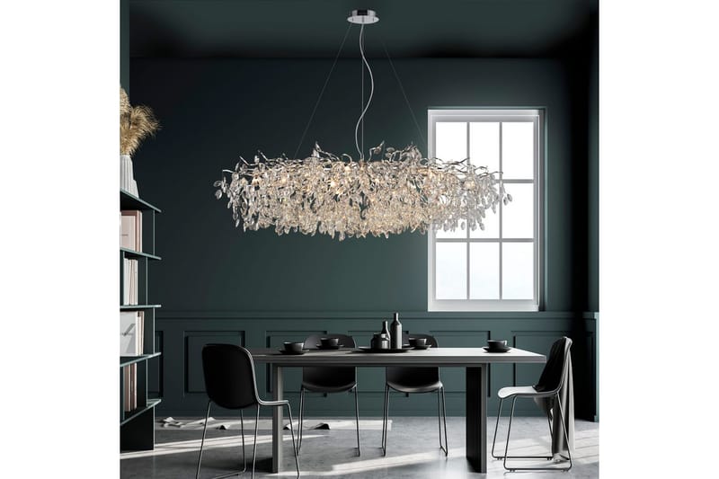 Ricicle Paul Neuhaus Krona - Chrome - Belysning - Inomhusbelysning & lampor - Taklampor & takbelysning - Kristallkrona & takkrona