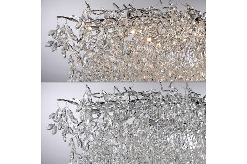 Ricicle Paul Neuhaus Krona - Chrome - Belysning - Inomhusbelysning & lampor - Taklampor & takbelysning - Kristallkrona & takkrona