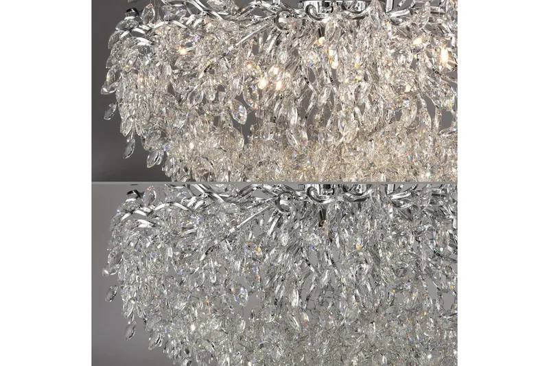 Ricicle Paul Neuhaus Krona - Chrome - Belysning - Inomhusbelysning & lampor - Taklampor & takbelysning - Kristallkrona & takkrona