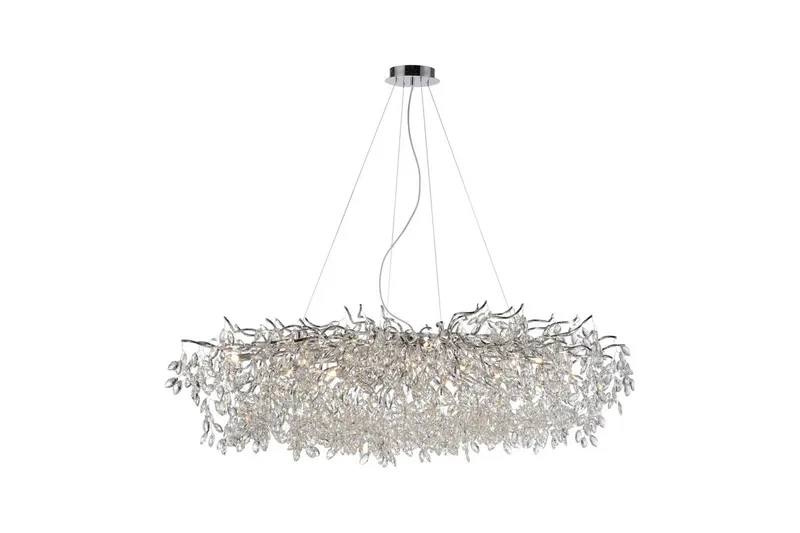 Ricicle Paul Neuhaus Krona - Chrome - Belysning - Inomhusbelysning & lampor - Taklampor & takbelysning - Kristallkrona & takkrona