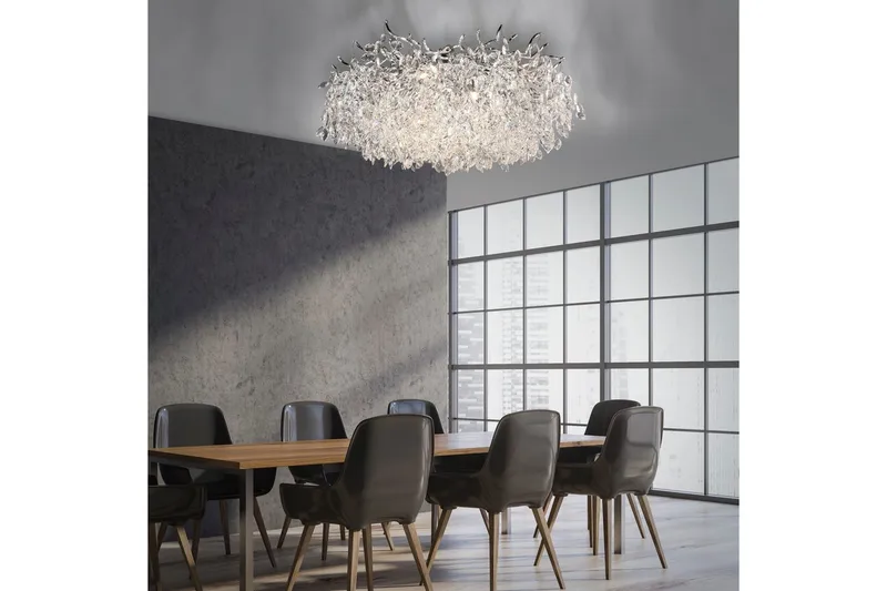 Ricicle Paul Neuhaus Taklampa - Chrome - Belysning - Inomhusbelysning & lampor - Taklampor & takbelysning - Kristallkrona & takkrona