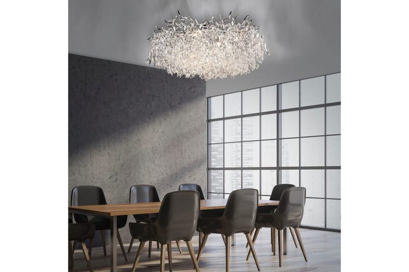 Ricicle Paul Neuhaus Taklampa - Chrome - Belysning - Inomhusbelysning & lampor - Taklampor & takbelysning - Kristallkrona & takkrona