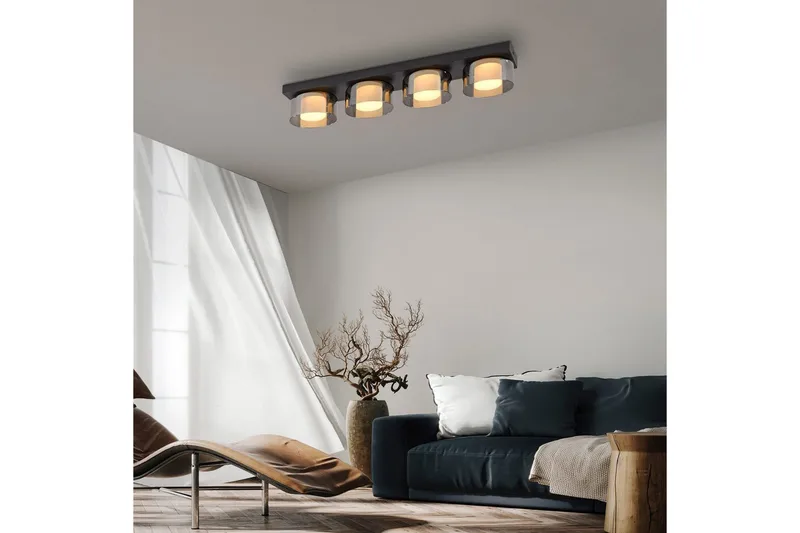 Rika Paul Neuhaus Taklampa - Black - Belysning - Inomhusbelysning & lampor - Taklampor & takbelysning - Plafond