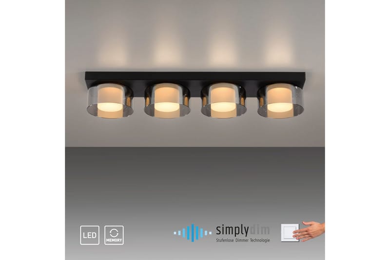 Rika Paul Neuhaus Taklampa - Black - Belysning - Inomhusbelysning & lampor - Taklampor & takbelysning - Plafond