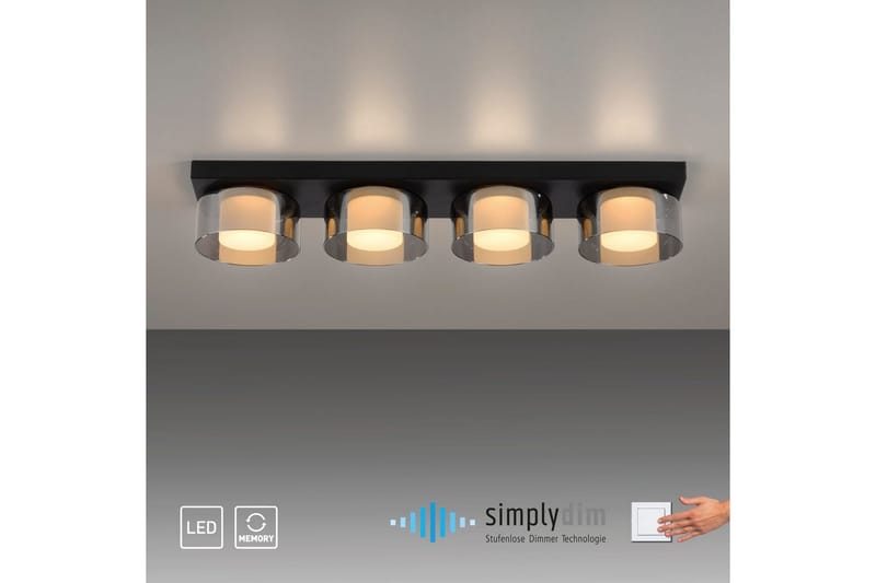 Rika Paul Neuhaus Taklampa - Black - Belysning - Inomhusbelysning & lampor - Taklampor & takbelysning - Plafond