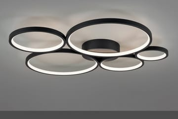Rondo LED Plafond mattsvart 5L - Matt svart - Belysning - Inomhusbelysning & lampor - Taklampor & takbelysning - Kökslampa & pendellampa