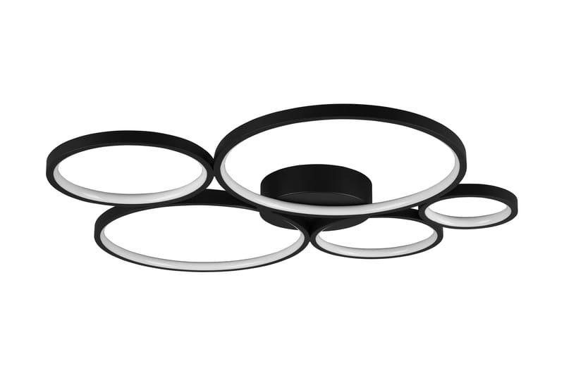 Rondo LED Plafond mattsvart 5L - Matt svart - Belysning - Inomhusbelysning & lampor - Taklampor & takbelysning - Kökslampa & pendellampa