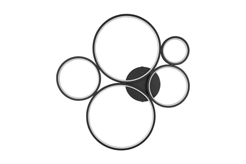 Rondo LED Plafond mattsvart 5L - Matt svart - Belysning - Inomhusbelysning & lampor - Taklampor & takbelysning - Kökslampa & pendellampa