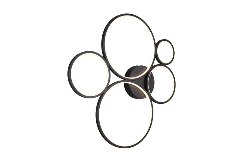 Rondo LED Plafond mattsvart 5L - Matt svart - Belysning - Inomhusbelysning & lampor - Taklampor & takbelysning - Kökslampa & pendellampa