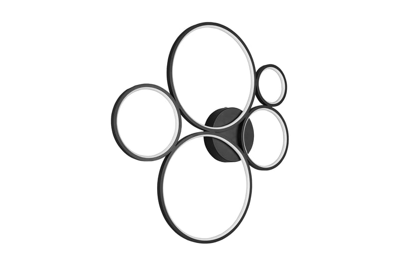 Rondo LED Plafond mattsvart 5L - Matt svart - Belysning - Inomhusbelysning & lampor - Taklampor & takbelysning - Kökslampa & pendellampa