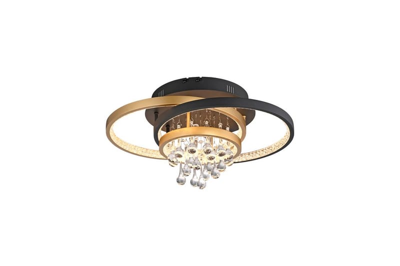 Rotazo Paul Neuhaus Taklampa - Black||Brass - Belysning - Inomhusbelysning & lampor - Taklampor & takbelysning - Plafond