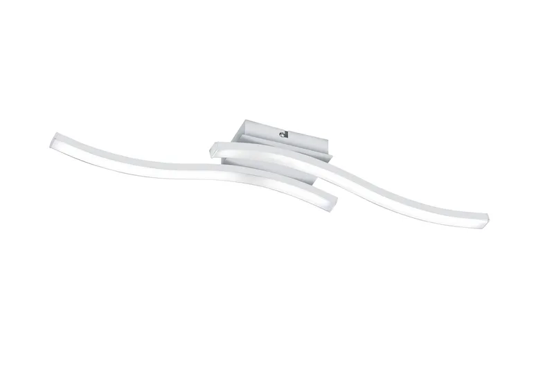 Route LED Plafond 2L mattvit, Matt vit
