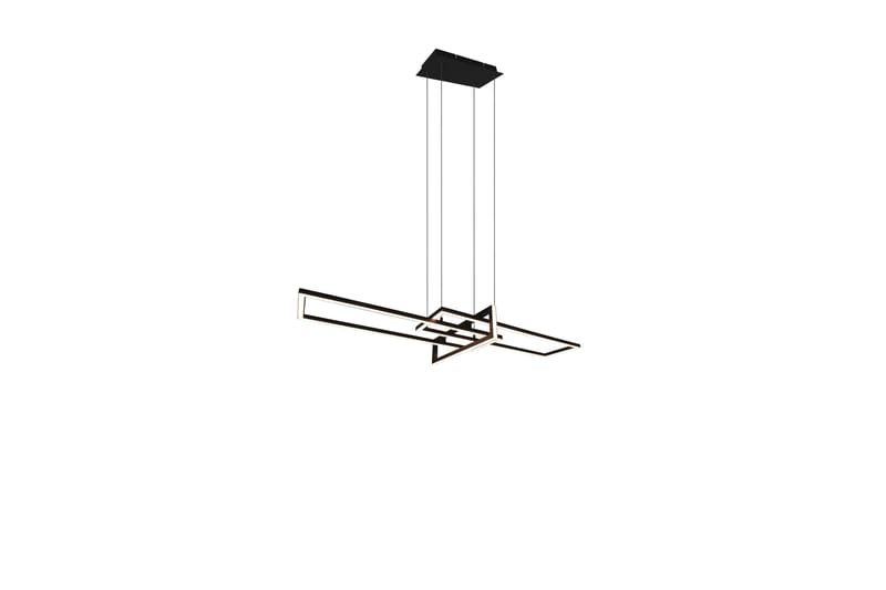 Salinas LED Taklampa mattsvart, Matt svart