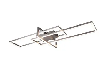 Salinas LED Plafond borstad stål - Borstad stål - Belysning - Inomhusbelysning & lampor - Taklampor & takbelysning - Kökslampa & pendellampa