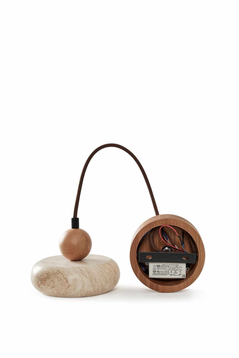 Serros Pendellampa - Beige Och Ek - Belysning - Inomhusbelysning & lampor - Taklampor & takbelysning - Kristallkrona & takkrona