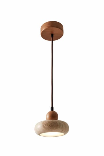 Serros Pendellampa - Beige Och Ek - Belysning - Inomhusbelysning & lampor - Taklampor & takbelysning - Kristallkrona & takkrona