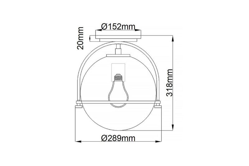 Somerset Hinkley Taklampa - Black - Belysning - Inomhusbelysning & lampor - Taklampor & takbelysning - Plafond