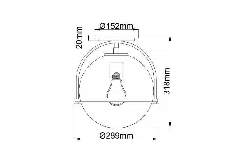Somerset Hinkley Taklampa - Black - Belysning - Inomhusbelysning & lampor - Taklampor & takbelysning - Plafond