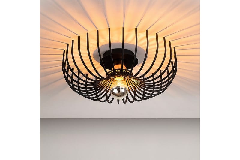 Taklampa Subbersta Svart - Diameter: 36 cm - Belysning - Inomhusbelysning & lampor - Golvlampor & golvbelysning