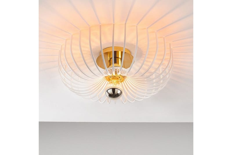 Taklampa Subbersta Vit - Diameter: 36 cm - Belysning - Inomhusbelysning & lampor - Golvlampor & golvbelysning