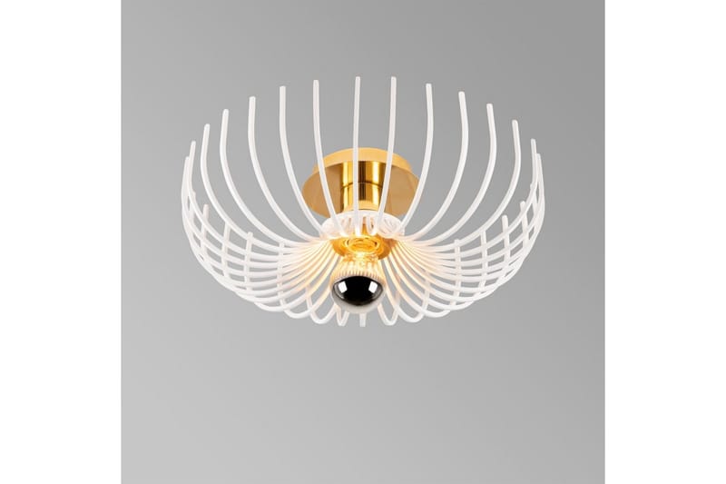 Taklampa Subbersta Vit - Diameter: 36 cm - Belysning - Inomhusbelysning & lampor - Golvlampor & golvbelysning