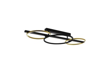 Takbelysning Eglo Lanacera Svart/Guld - Belysning - Inomhusbelysning & lampor - Taklampor & takbelysning - Plafond