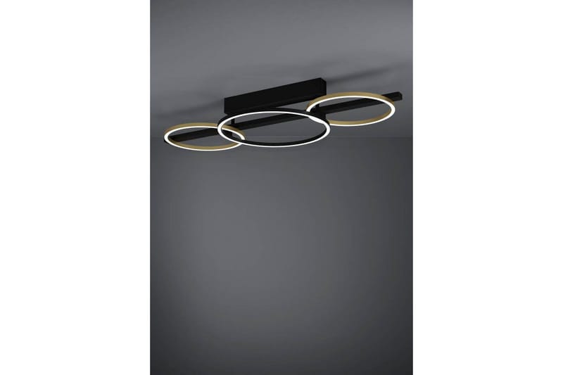 Takbelysning Eglo Lanacera Svart/Guld - Belysning - Inomhusbelysning & lampor - Taklampor & takbelysning - Plafond