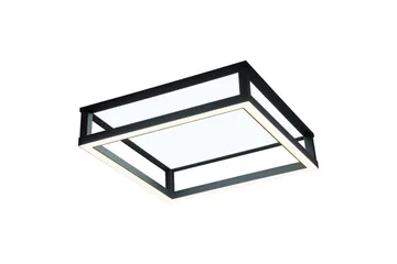 Takbelysning Eglo Macellara Svart/Vit 45x45 cm - Belysning - Inomhusbelysning & lampor - Taklampor & takbelysning - Plafond