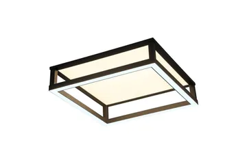 Takbelysning Eglo Macellara Svart/Vit 45x45 cm - Belysning - Inomhusbelysning & lampor - Taklampor & takbelysning - Plafond