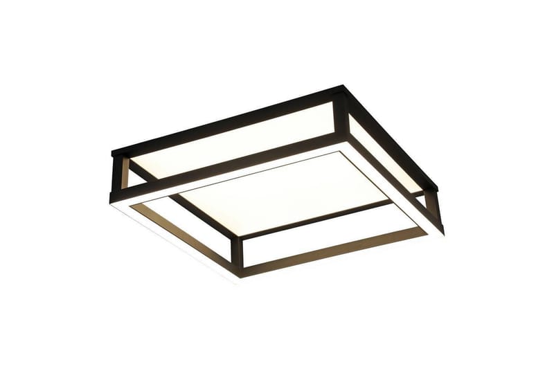Takbelysning Eglo Macellara Svart/Vit 45x45 cm - Belysning - Inomhusbelysning & lampor - Taklampor & takbelysning - Plafond