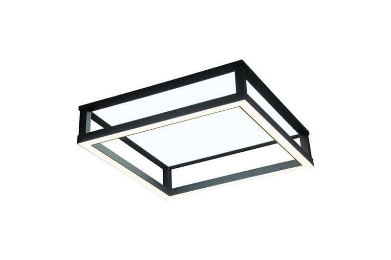 Takbelysning Eglo Macellara Svart/Vit 45x45 cm - Belysning - Inomhusbelysning & lampor - Taklampor & takbelysning - Plafond
