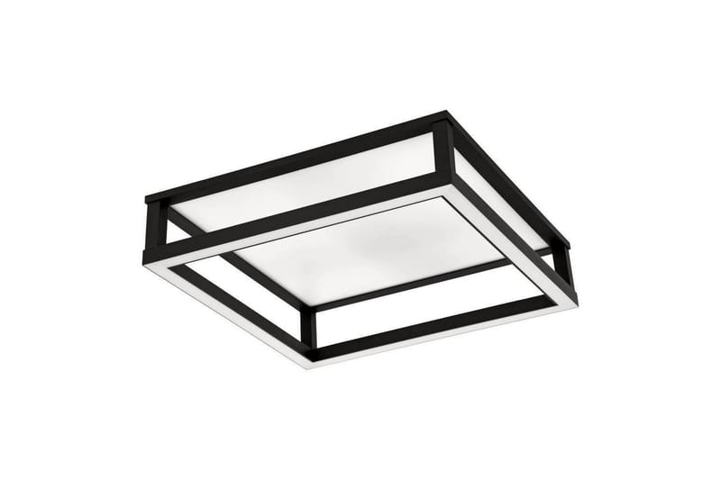 Takbelysning Eglo Macellara Svart/Vit 45x45 cm