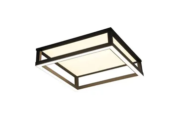 Takbelysning Eglo Macellara Svart/Vit 45x45 cm - Belysning - Inomhusbelysning & lampor - Taklampor & takbelysning - Plafond