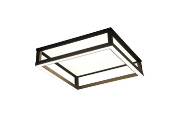 Takbelysning Eglo Macellara Svart/Vit 45x45 cm - Belysning - Inomhusbelysning & lampor - Taklampor & takbelysning - Plafond
