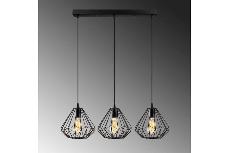 Taklampa Almasi Three Svart - Svart - Belysning - Inomhusbelysning & lampor - Taklampor & takbelysning - Kökslampa & pendellampa