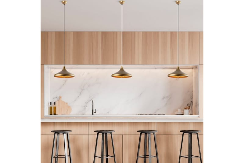 Taklampa Argentubay Rany - Guld - Belysning - Inomhusbelysning & lampor - Taklampor & takbelysning - Kökslampa & pendellampa