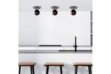 Taklampa Ariofield (20 x 25 x 25 cm) Svart - Svart - Belysning - Inomhusbelysning & lampor - Taklampor & takbelysning - Plafond