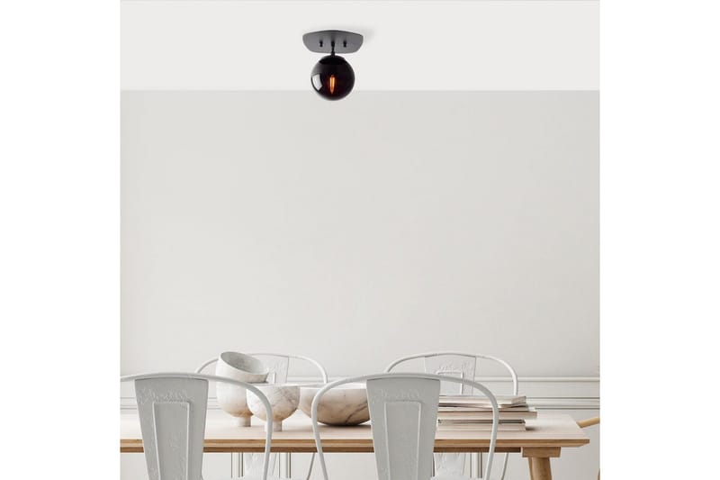 Taklampa Ariofield (20 x 25 x 25 cm) Svart - Svart - Belysning - Inomhusbelysning & lampor - Taklampor & takbelysning - Plafond