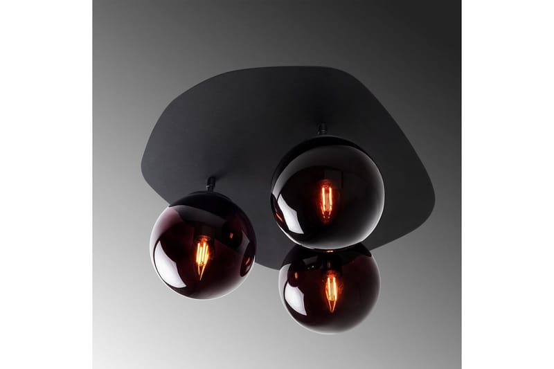 Taklampa Ariofield Triple Svart - Svart - Belysning - Inomhusbelysning & lampor - Taklampor & takbelysning - Plafond