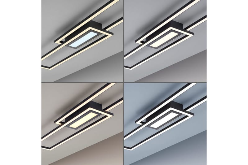 Taklampa Asmin - 17,9x5x95 cm - Belysning - Inomhusbelysning & lampor - Taklampor & takbelysning - Plafond