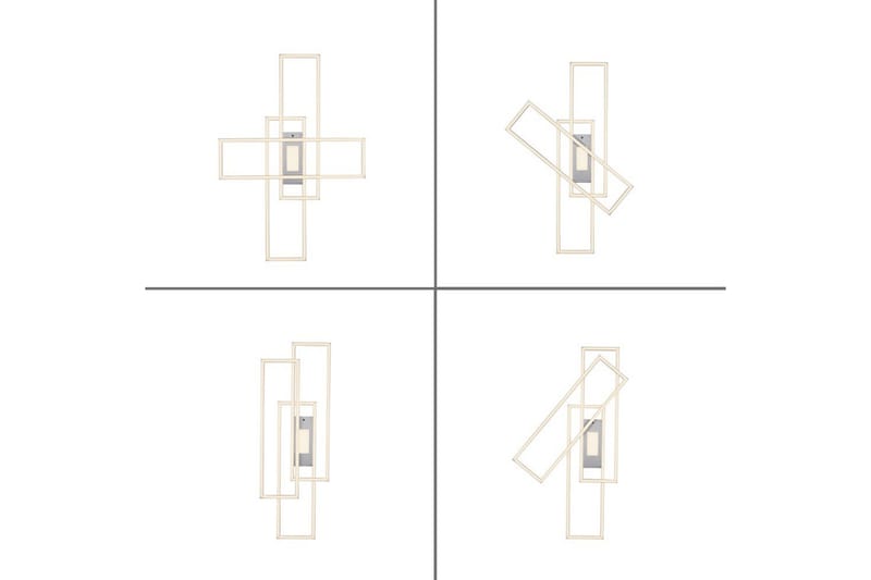 Taklampa Asmin - 69,4x6,8x98,9 cm - Belysning - Inomhusbelysning & lampor - Taklampor & takbelysning - Plafond