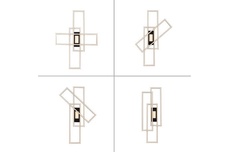 Taklampa Asmin - 69,4x6,8x99 cm - Belysning - Inomhusbelysning & lampor - Taklampor & takbelysning - Plafond